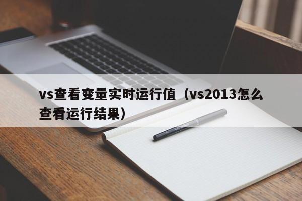 vs查看變量實(shí)時(shí)運(yùn)行值（vs2013怎么查看運(yùn)行結(jié)果）
